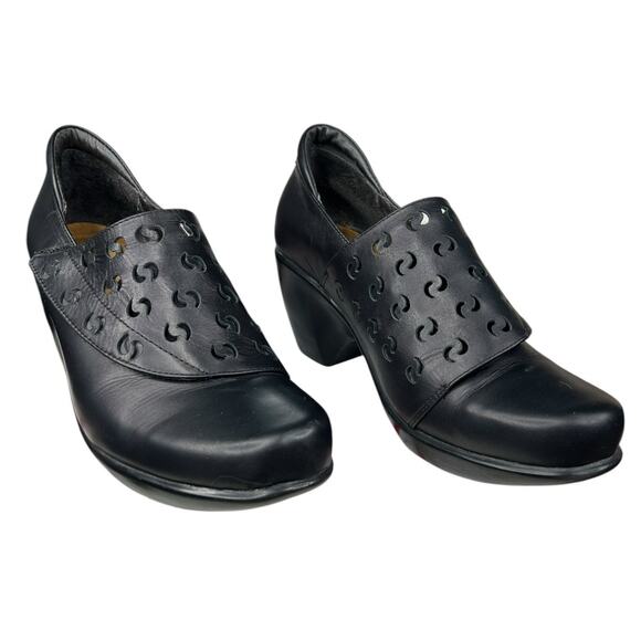 NAOT Women’s Precious Black Leather Mary Jane Size 38 US 7 - Picture 5 of 11